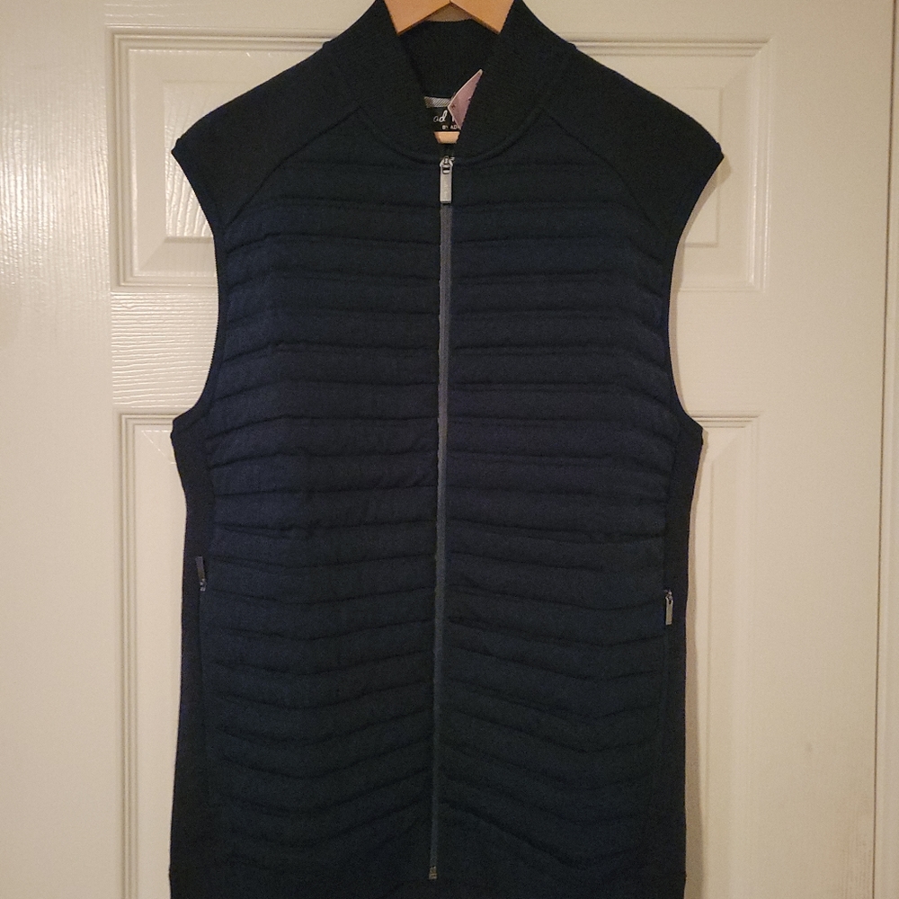 Men’s Adidas adiPure Quilted Hybrid Vest Golf